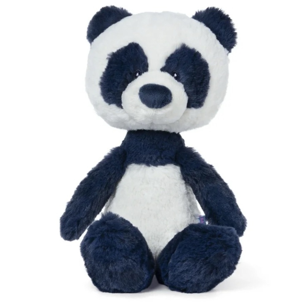 NWT GUND Toothpick Baby Cooper Panda Plush, 12” blue/cream